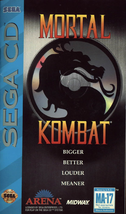 Mortal Kombat (U) Front Cover